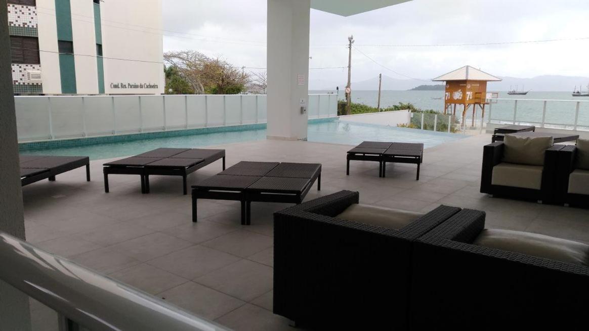 Maravilhoso Apartamento Beira-Mar Praia Da Cachoeira Florianópolis Extérieur photo